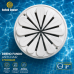 Dreno de Fundo Anti-Hair para Piscina 2" Sibrape Branco