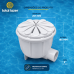 Dreno de Fundo Anti-Hair para Piscina 2" Sibrape Branco