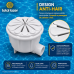 Dreno de Fundo Anti-Hair para Piscina 2" Sibrape Branco