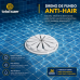 Dreno de Fundo Anti-Hair para Piscina 2" Sibrape Branco