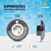 Dispositivo de Aspiração Pratique Piscinas Inox 316 60mm