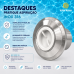 Dispositivo de Aspiração Pratique Piscinas Inox 316 60mm