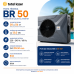 Trocador de Calor Piscina Brustec BR 50 Full Inverter 220V