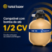 Kit Filtro Aquex AQ15 44.000L + Bomba Aquaflow 1/2CV 220V