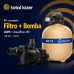 Kit Filtro Aquex AQ15 44.000L + Bomba Aquaflow 1/2CV 220V