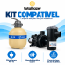 Kit Aquex AQ15 44.000L + Bomba Nautilus NBFC 1/2CV