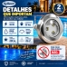kit 2 Led De Piscina 10w Rgbw Inox 316 Syllent Rgb 12v