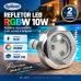 kit 2 Led De Piscina 10w Rgbw Inox 316 Syllent Rgb 12v