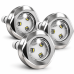 kit 3 Led De Piscina 10w Rgbw Inox 316 Syllent Rgb 12v