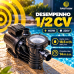 Bomba para Piscina 1/2CV 220V IP68 com Pré-Filtro