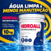 Cloro para Piscina Max Hipoclorito 65 Hidroall 10kg