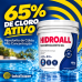 Cloro para Piscina Max Hipoclorito 65 Hidroall 10kg