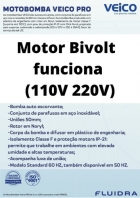 MOTOBOMBA VEICO PRO 1/2 CV IP21 110/220V MONO