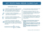 Kit Teste Medidor De Ph E Cloro Para Piscinas - Aquality