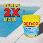 Balde de Cloro Genclor Granulado Estabilizado Genco 7,5 Kg