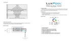 CONTROLADOR ILUMINAÇÃO RGB LUXPOOL 180W