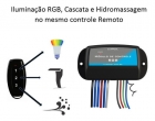 CONTROLADOR ILUMINAÇÃO RGB 63W E AUTOMACAO 2 BOMBAS LUXPOOL