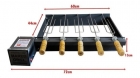 GIRA GRILL 5 ESPETOS MARED LD ESQUERDO PRETO
