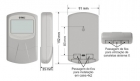 CONTROL. DIGITAL TEMPERATURA RSZ1206N-220VCA