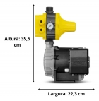 Bomba Pressurizadora Água 1,5Cv 220v Syllent Pressostato 220