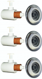 BICO JATO HIDROMASSAGEM PRATIC EM INOX SODRAMAR 50MM 3 PEÇAS