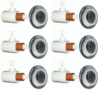 BICO JATO HIDROMASSAGEM PRATIC EM INOX SODRAMAR 50MM 6 PEÇAS