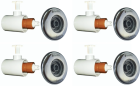 BICO JATO HIDROMASSAGEM PRATIC EM INOX SODRAMAR 50MM 4 PEÇAS