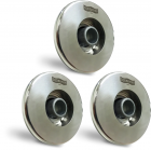 BICO JATO HIDROMASSAGEM PRATIC FLAT EM INOX 316 SODRAMAR 50MM 3 PEÇAS