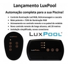 Kit 7 Led Rgb 9w Tholz Piscina Módulo Rgb Com 2 Saídas Fonte