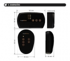 Central De Comando Rgb 72w 2 Saídas - Luxpool Fonte 2A