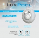 KIT 1 LED 9W LUXPOOL + FONTE 2A + CONTROLADOR LUXPOOL 72W S/ BOMBA