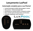 Central De Comando Rgb 72w 2 Saídas - Luxpool Fonte 10A