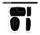 Central De Comando Rgb 72w 2 Saídas - Luxpool Fonte 10A