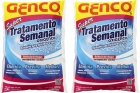 2 Super Tratamento Semanal Genco Para Piscina Oxigenco 400g