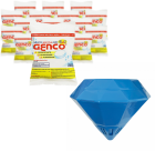 10 GENCO TABLETES MULTIPLA ACAO 3 em 1 T-200 - 200G + CLORADOR Diamante