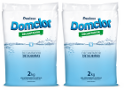 2 Decantador Sulfato Aluminio Limpeza Piscinas Domclor 2kg