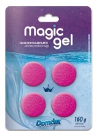 kit 3 Magic Gel Pastilha Clarificante Piscina Domclor 160g