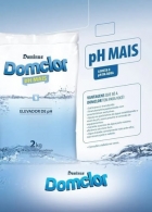 2 Barrilha Elevador De Ph Domclor 2kg Para Limpeza Piscinas