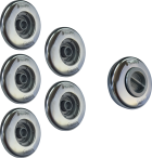 5 Dispositivos de Retorno 1 aspiração Inox Pratic Sodramar