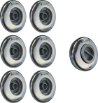 6 Dispositivos de Retorno 1 aspiração Inox Pratic Sodramar