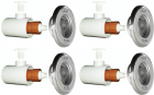 Dispositivo Hidromassagem Sodramar Pratic Inox 60mm 4 Peças
