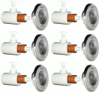 Dispositivo Hidromassagem Sodramar Pratic Inox 60mm 6 Peças