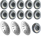 1 Aspiração Pratic 10 Retornos Pratic 3 Ralos fundo Inox 304