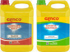 Kit Genfloc 5L e Algicida Manutenção 5L