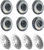 1 Aspiração Pratic 5 Retornos Pratic 4 Ralos fundo Inox 304