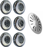 1 Aspiração 2 Nível 3 Retorno Pratic 1 Ralo fundo Inox