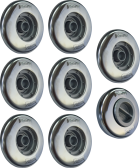 7 Dispositivos de Retorno 1 aspiração Inox Pratic Sodramar