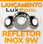Refletor Led Inox RGB 9W Para Piscina Luxpool