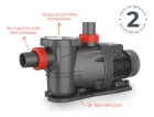 Lepono Xkp405 Motobomba Para Piscina 1/3 Hp 110v Monofásica