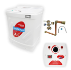 Sauna 9kw Bifásica + Quadro Analógico + Instalação Cobre